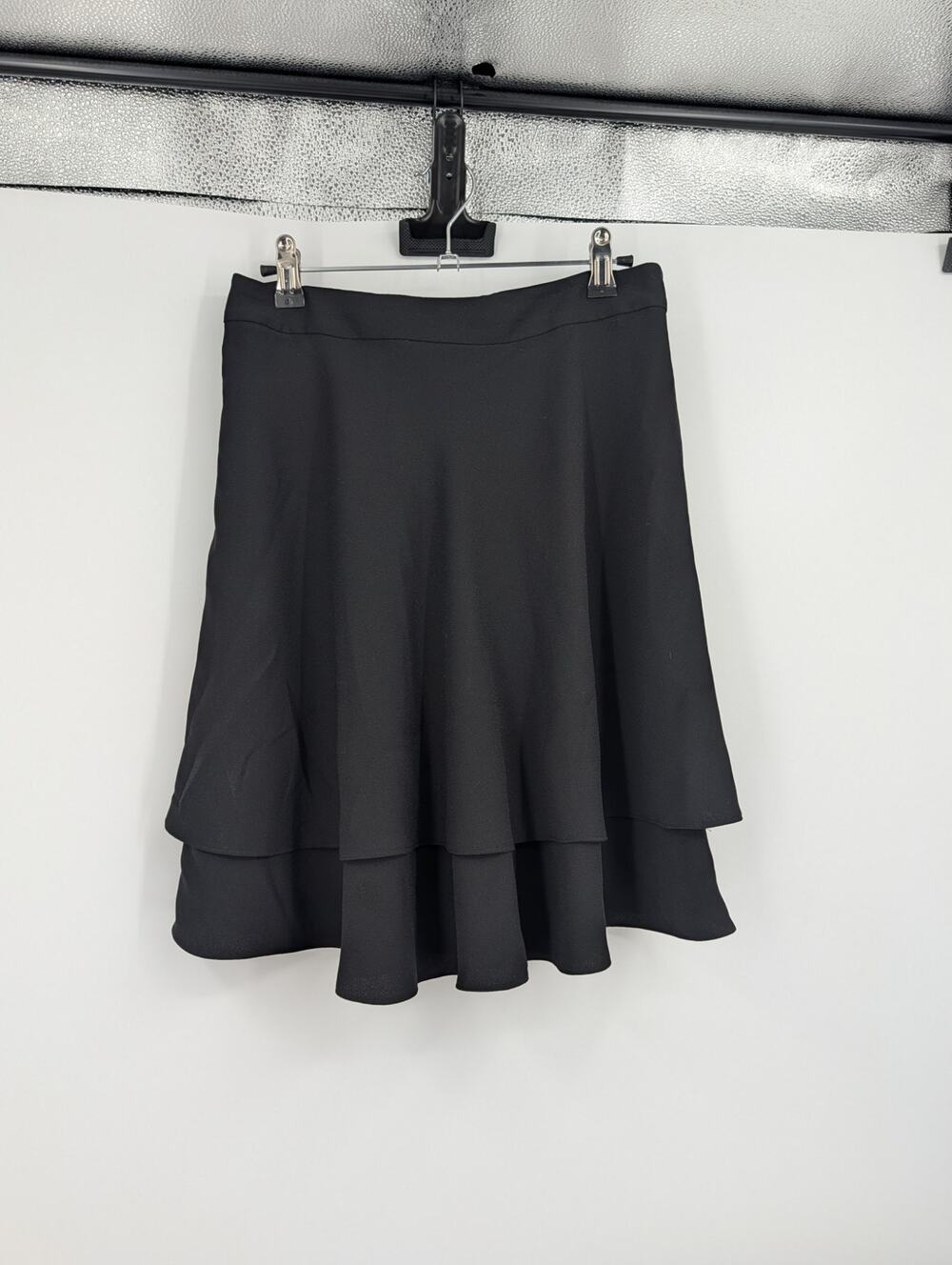 Kate Spade Skirt The Rules Black Skirt Size 4 Tiered Flouncy Career Work Office